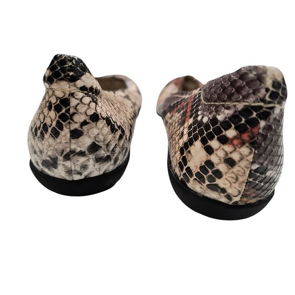 Naturalizer Vivienne Ballet Flat Woman's Sze 7 Snake Print Synthetic - Picture 6 of 9